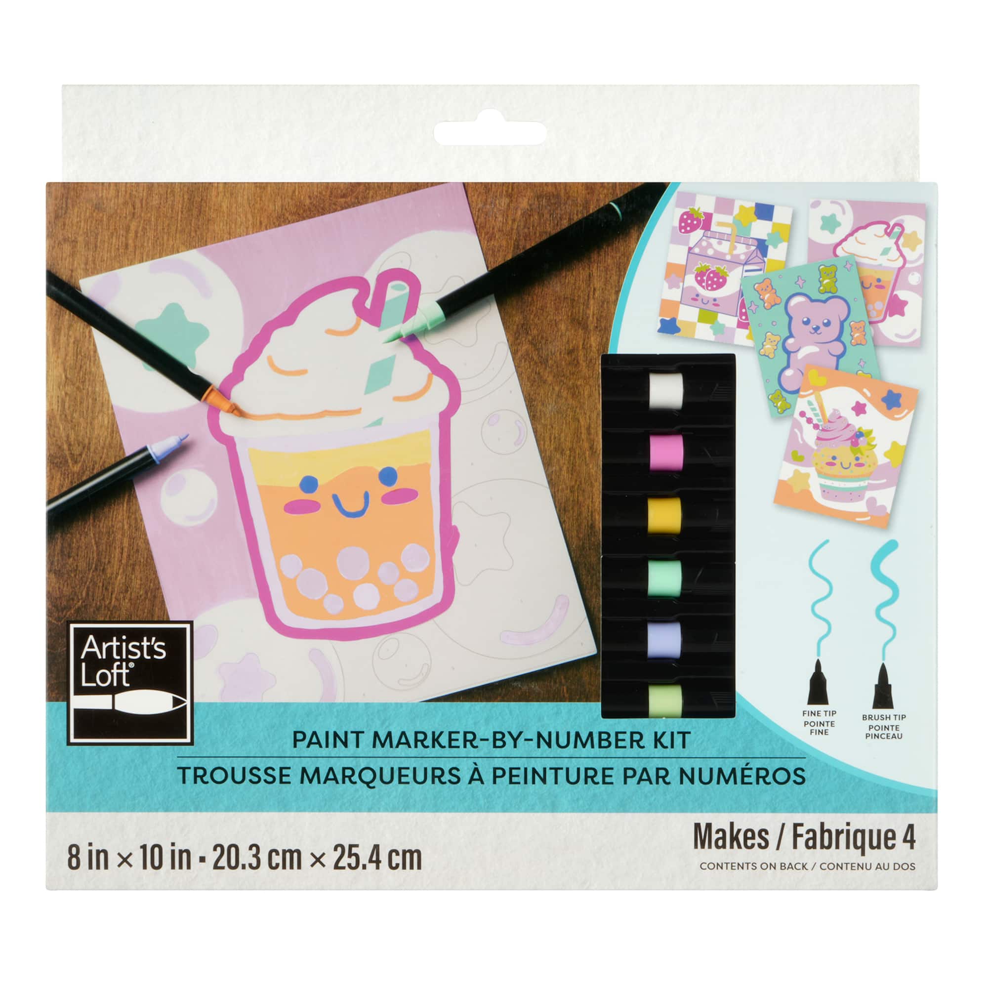 Jolly Jelly Sweets Paint Marker-by-Number Kit by Artist's Loft®